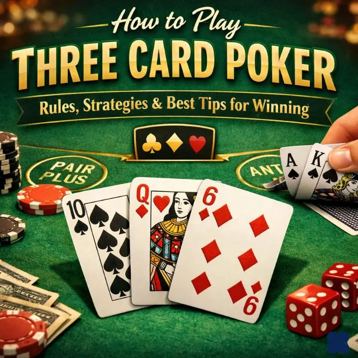 How to Play Three Card Poker – Rules & Strategy Guide