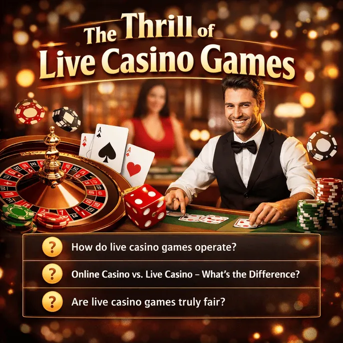How to Play Live Casino Games Online – Everything You Need to Know