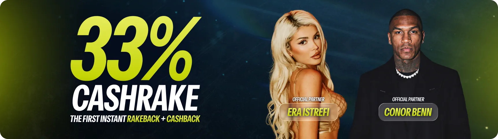 33% Cashrake