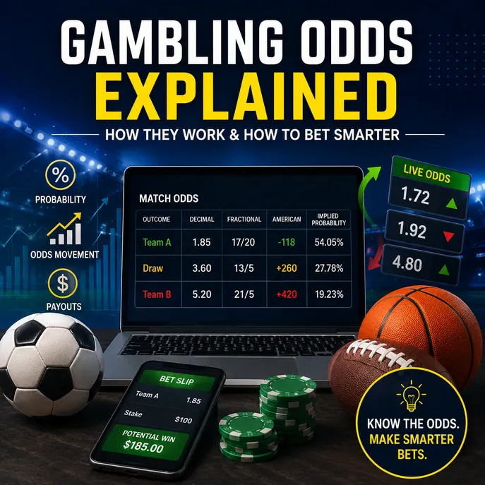 Gambling Odds Guide: Smarter Betting & Better Payouts